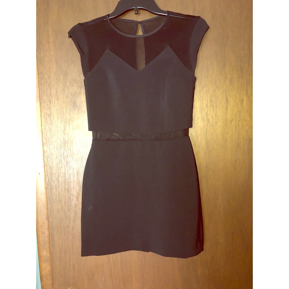 Express black formal dress